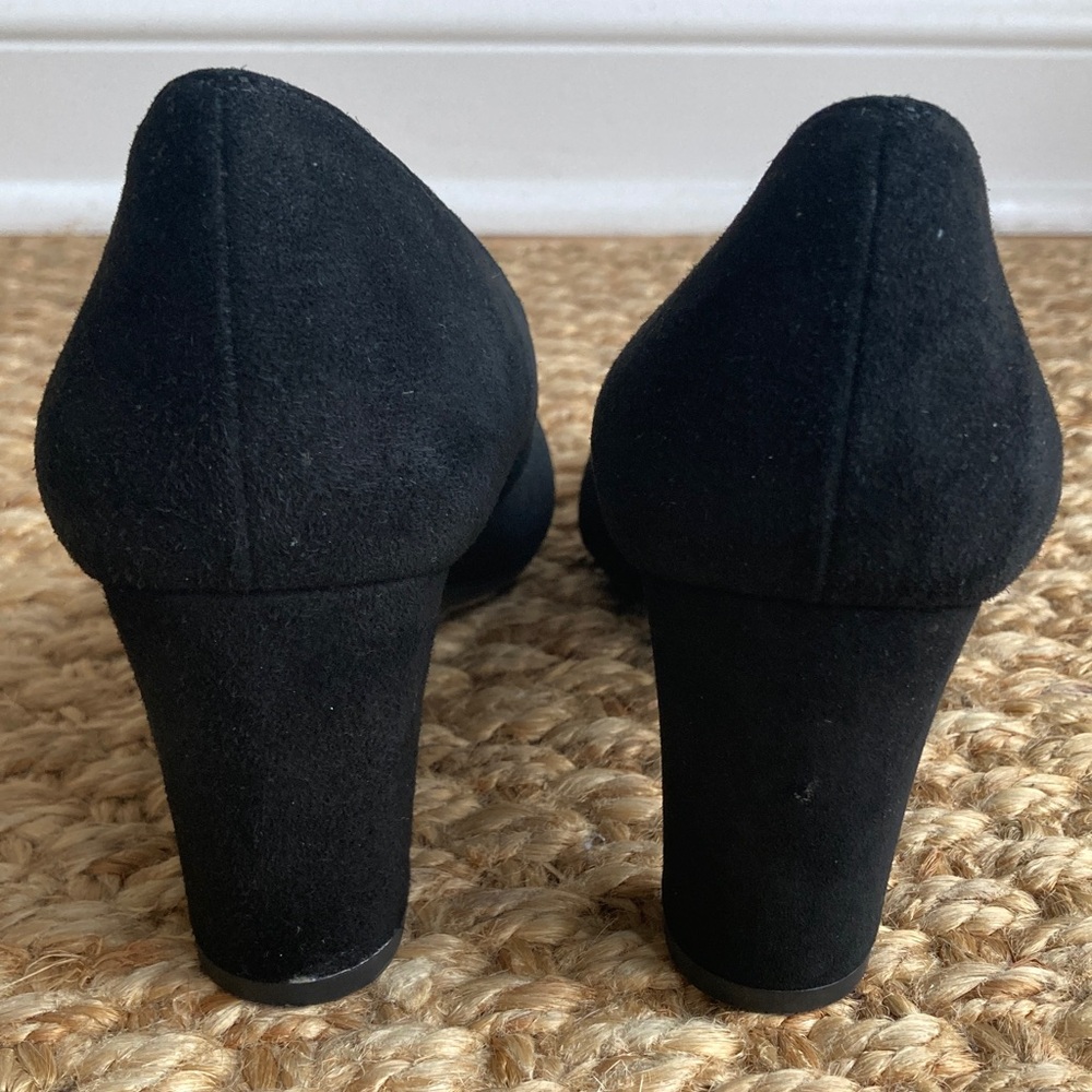 LK Bennett London Sersha Suede Pump. Black. Size 38.5 - Picture 8 of 13